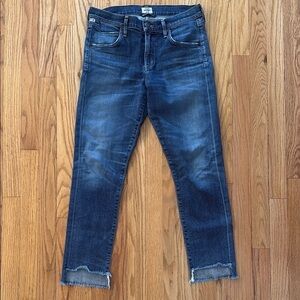 Citizens of Humanity sz 26  Blue Denim Jeans ankle fetal inseam 26” great cond